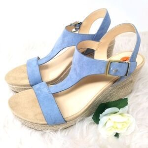 NWOT Kenneth Cole Reaction Wedge Sandals. Size 9.5